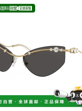自营Swarovski  SK 7039 400487 61mm Womens Irregular Sunglass