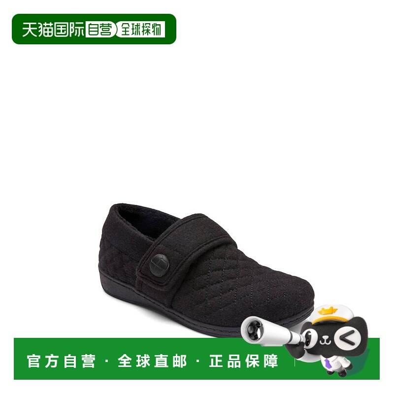 自营vionicWomen's Jackie Slipper - Medium Width In Black - b