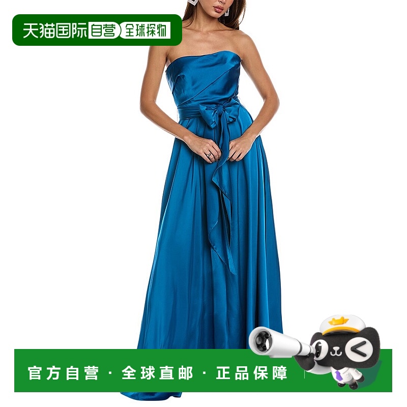 自营Rene Ruiz Draped Bodice Jumpsuit - blue 美国奥莱直发