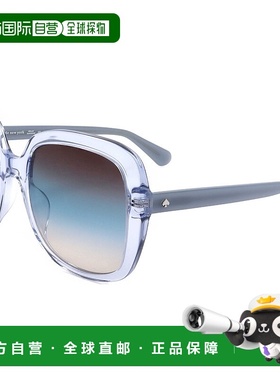 自营 Kate Spade女式56毫米蓝色太阳镜-蓝色 美国奥莱直发