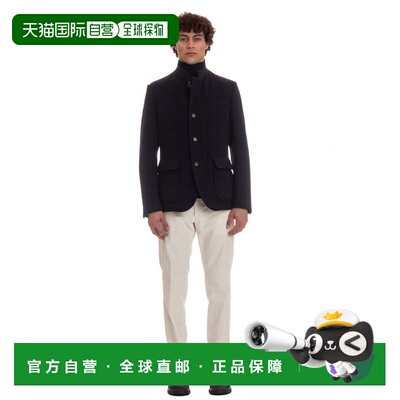 自营eleventy双层羊毛外套夹克-黑色 美国奥莱直发