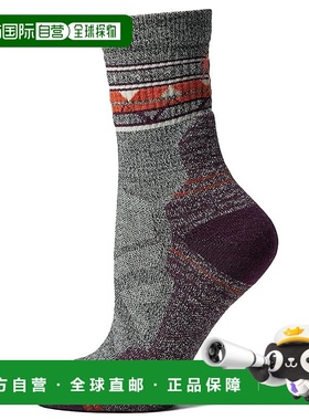 1h可退 香港直邮潮奢 smartwool 女士 Hike Ethno Mid Crew 比赛