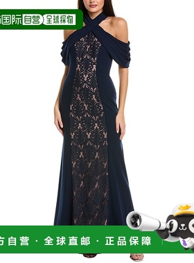 自营 Tadashi Shoji礼服-蓝色 美国奥莱直发连衣裙长裙