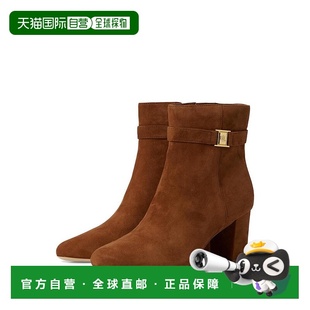 美国直邮 靴子粗跟短靴高跟鞋 ralph 女士 lauren 1h可退