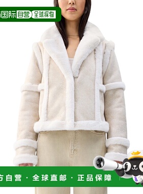 自营Unreal Fur Talamasca Jacket - white 美国奥莱直发外套
