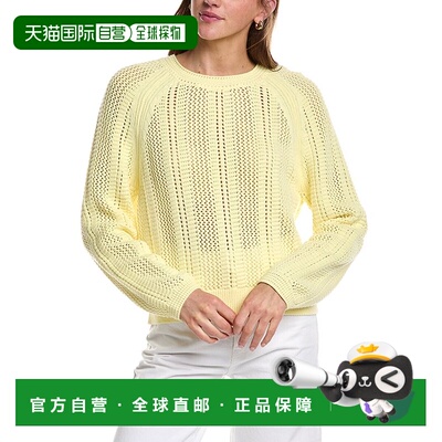 自营Design History Raglan Textured Sweater - yellow 美国奥莱