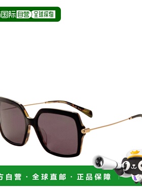 自营Michael Kors女士55mm黑色琥珀色乌龟太阳镜-黑色琥珀色乌龟