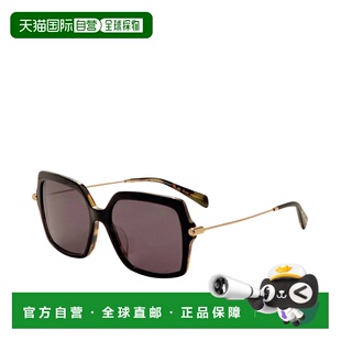 自营Michael 黑色琥珀色乌龟 Kors女士55mm黑色琥珀色乌龟太阳镜