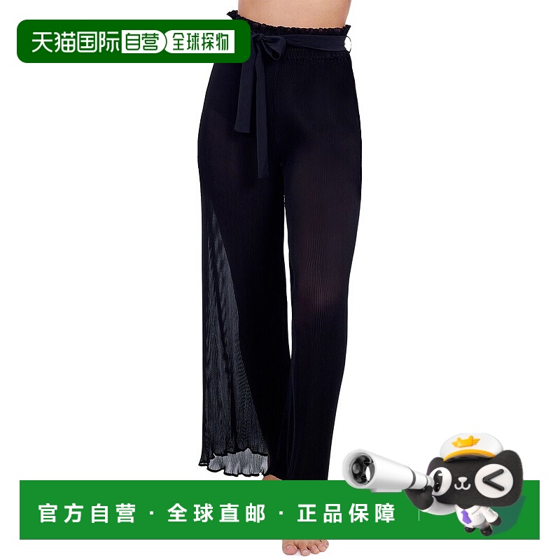 自营 Profile By Gottex Tutti Frutti Pleater Sheer Pant - bla