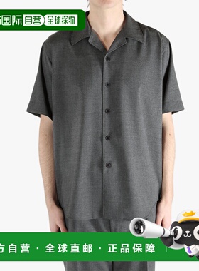 美国直邮AURALEE - Men Summer Twist Cashmere Pora Half-Sleeve