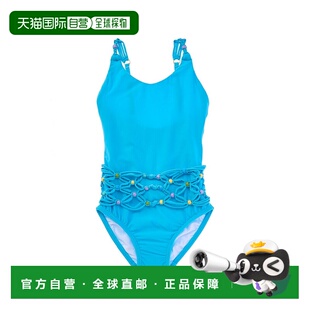 Beaded Brynn One 自营PQ blue Little Piece 美国奥莱直 Swim