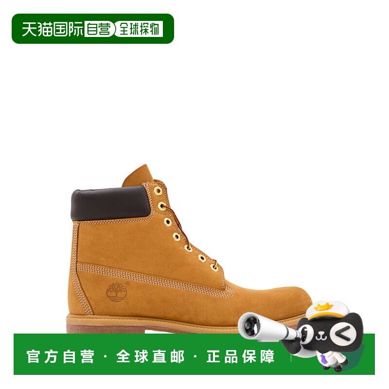 自营timberland棕色Premium 6英寸防水靴-棕色 户外 美国奥莱直发