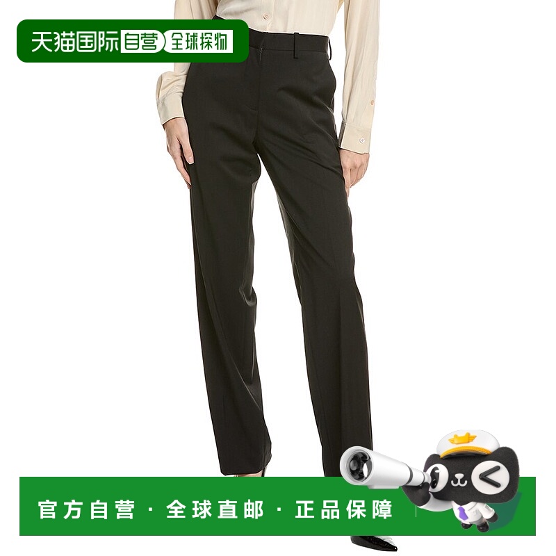 自营 Helmut Lang 羊毛汽车裤 - 黑色 美国奥莱直发裤子直筒裤