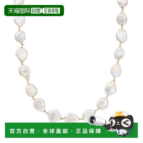 自营Ross-Simons 6-11mm Cultured Baroque Pearl Toggle Necklac