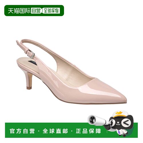 自营French Connection女式Quinn吊带猫跟-腮红 美国奥莱直发单鞋