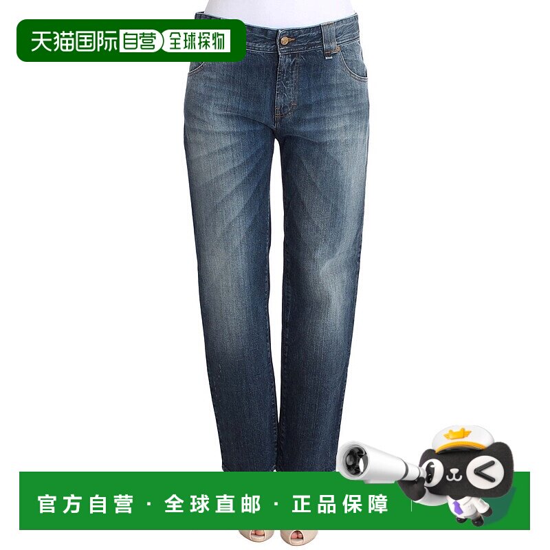 自营John Galliano Wash Relaxed Fit Cotton Stretch Women's Je