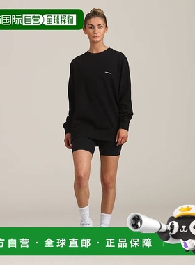 自营 members only女式 Preston 圆领大廓形运动衫 - 黑色 美国奥