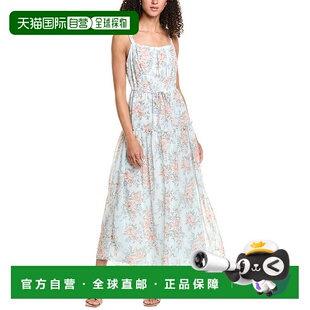 Brynn Baker Maxi Dress 美国奥莱直发连衣裙 自营 blue Walter