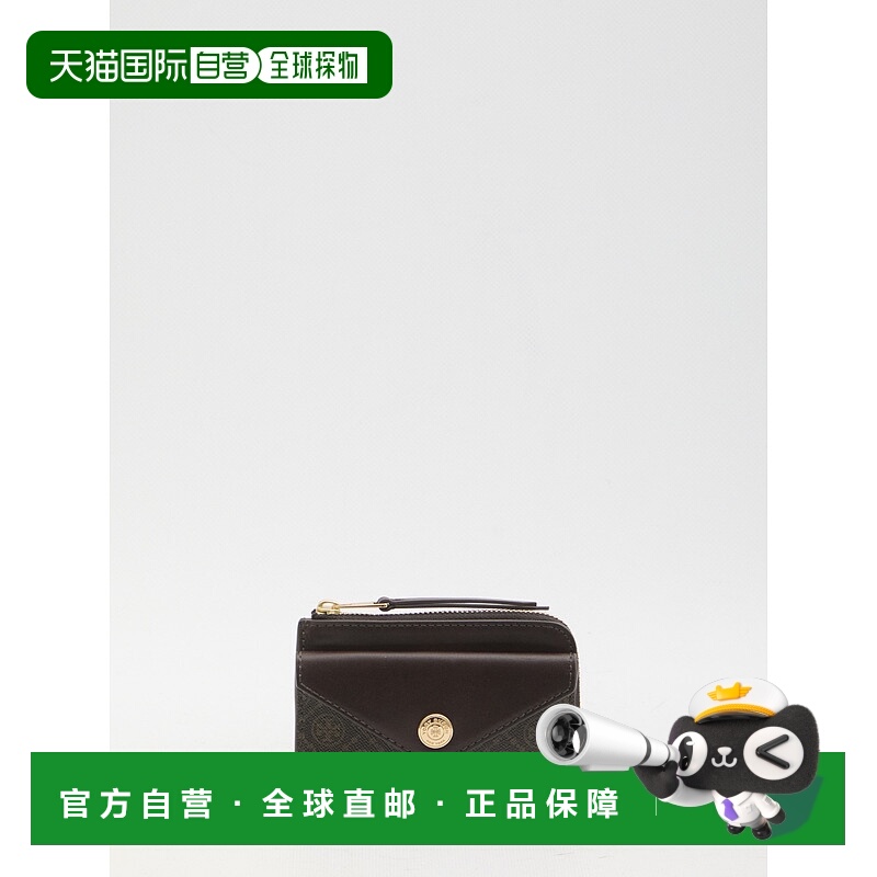 1h可退 香港直邮潮奢 Tory Burch 托里 伯奇 女士 拉链卡夹 16503