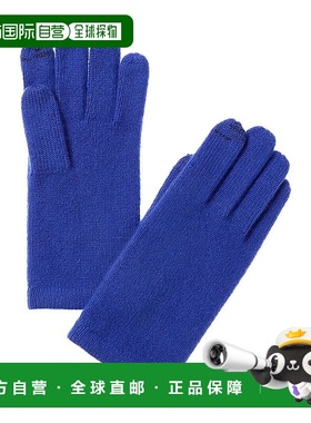 自营sofiacashmere Touch Screen Cashmere Glove - blue 美国奥