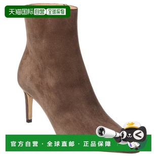 棕色 自营salvatore 绒面革短靴 Imogen 美 ferragamoFerragamo