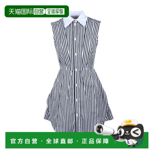 自营sportmaxSele Dress - White/Black - grey 美国奥莱直发