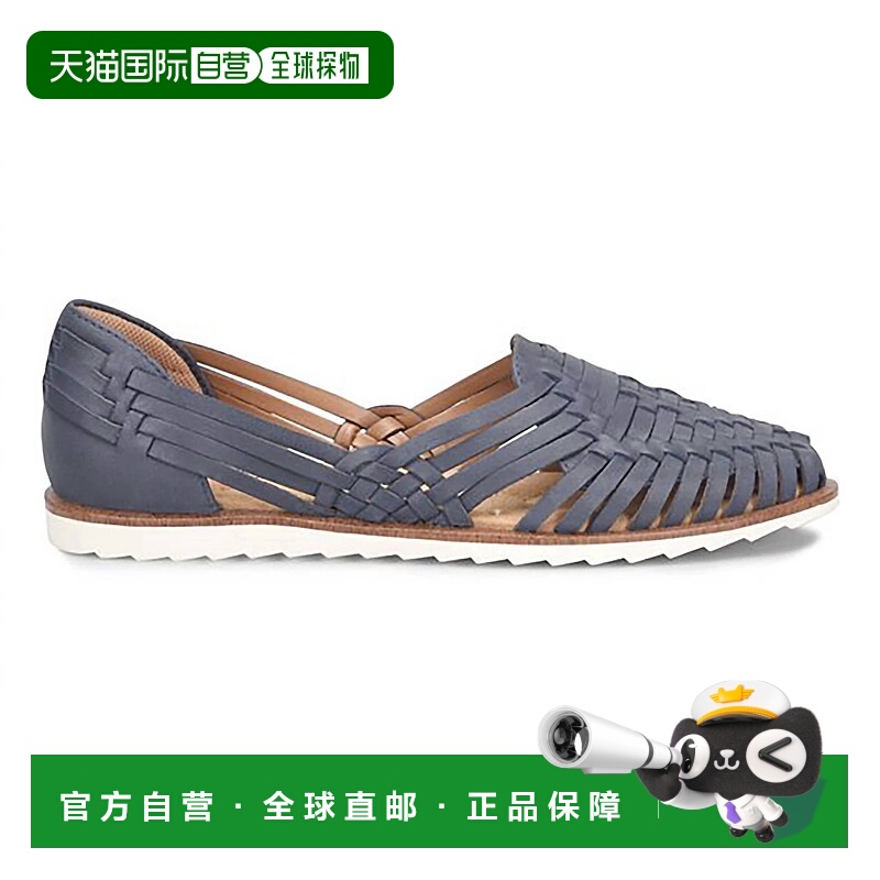 自营comfortivaWomen's Rainer Wide Sandal In Navy - navy 美国