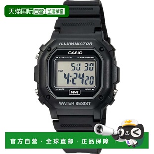 自营Casio Men's Illuminator Digital Watch with Black Strap -