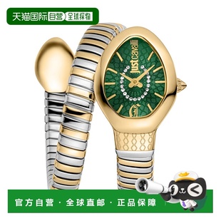 Snake Case CAVALLI Dark Color Womens Gold 自营JUST Watch