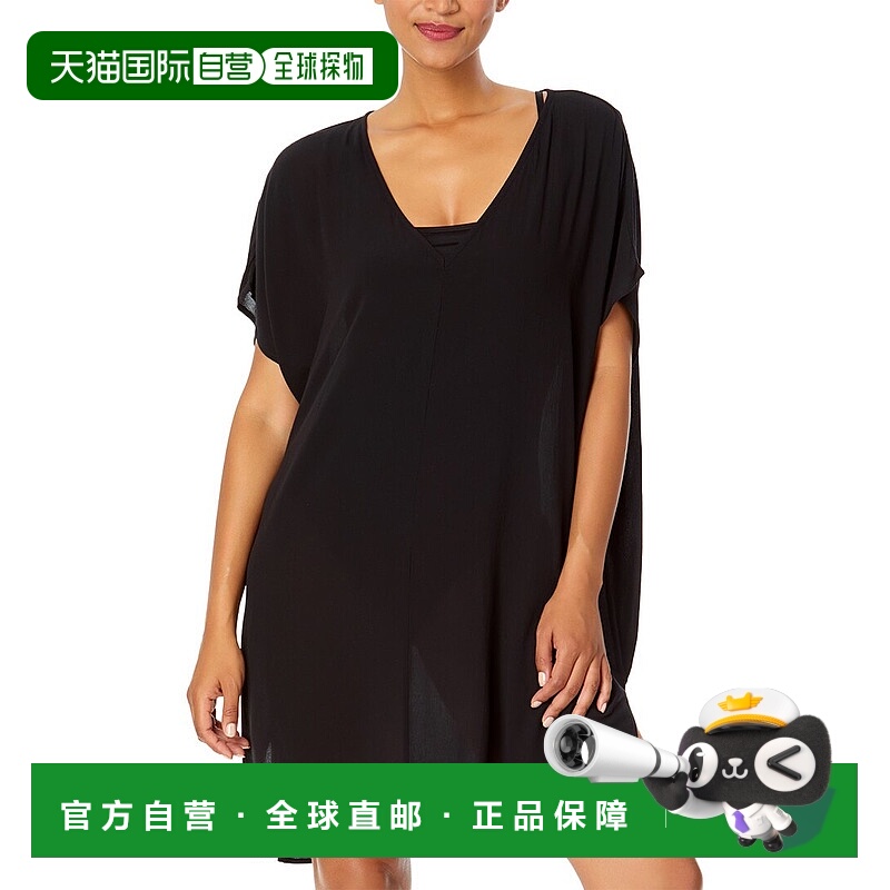 自营Anne Cole Easy Tunic - black 美国奥莱直发