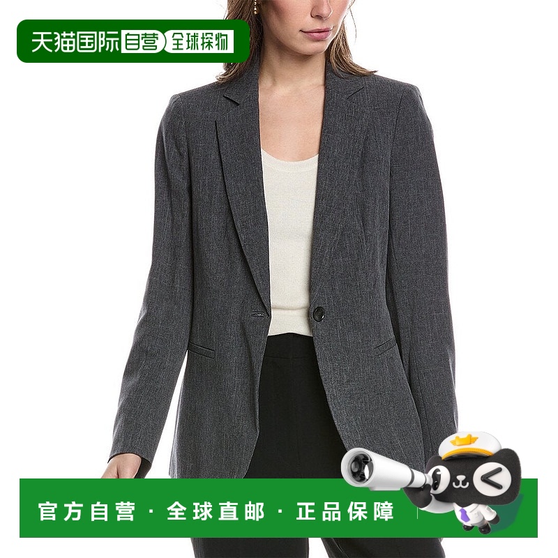 自营 Anne Klein Blazer - black 美国奥莱直发