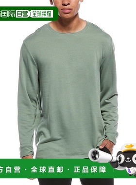 自营 Eddie Bauer休息室T恤-绿色 美国奥莱直发