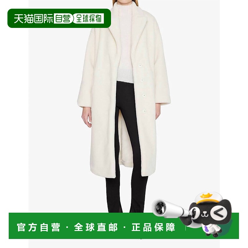 自营anine bing萨沙奶油外套 美国奥莱直发