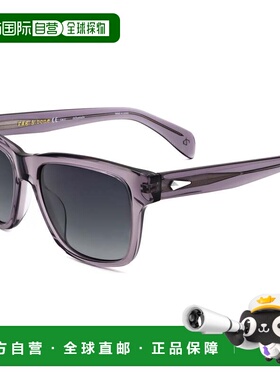 自营rag & boneRag&Bone男士54毫米灰色太阳镜-灰色 美国奥莱直发