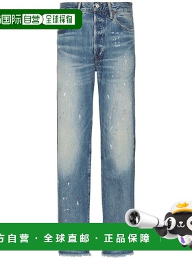 自营Polo Ralph Lauren Heritage Jeans Mens Blue Denim Straigh