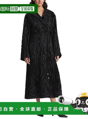 自营Lafayette 148 New York Wing Collar Longline Silk-Blend C