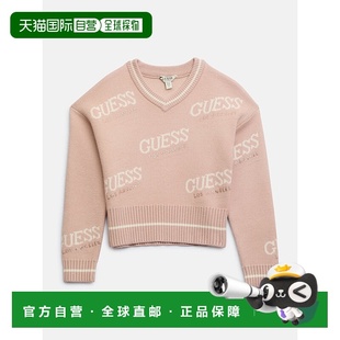 Sweater 自营guessDateryn rose Neck vapor 美国奥莱