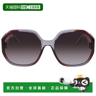 自营Salvatore Ferragamo Brown Gradient Geometric Ladies Sung