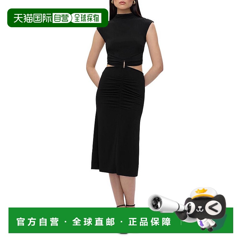 1h可退 【美国直邮】herve leger 女士 连衣裙减龄显瘦时尚百搭高