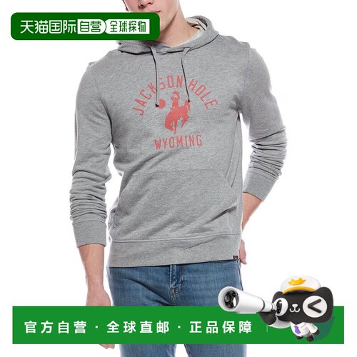 自营Faherty Jackson Hole Popover Hoodie - grey 美国奥莱直发