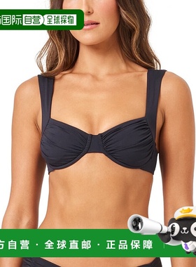 自营 l spaceL*Space Stella 上衣 - 黑色 美国奥莱直发泳衣性感