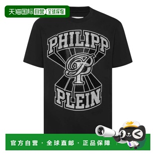Shirt College 自营philipp black Neck Plein 美 pleinRound