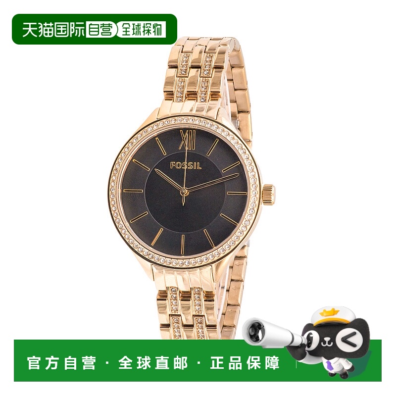 自营Fossil Suitor Gold-Tone Ladies Watch - gold 美国奥莱直发