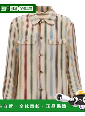 自营Etro Men's Striped Overshirt - multicolor 美国奥莱直发