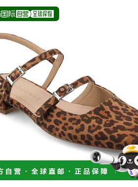 自营journee collectionJournee Womens Gretchenn Flats - leopa