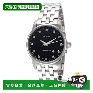 银色 自营 29mm自动手表 Baroncelli 美国奥莱直发美度 Mido女式