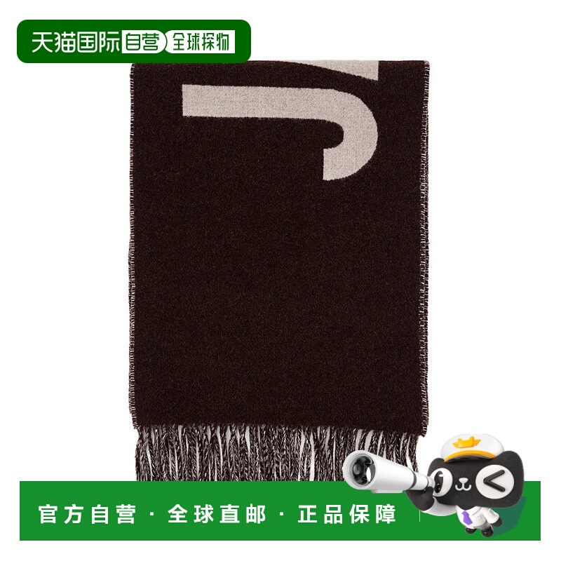自营jacquemusL'echarpe Wool Scarf - brown 美国奥莱直发