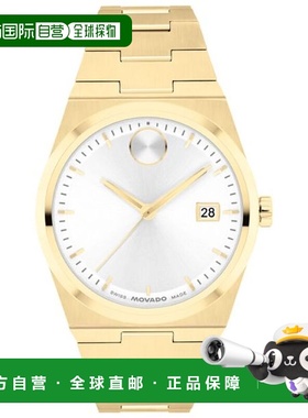 自营Movado Women's Bold Quest 35mm Quartz Watch - gold 美国