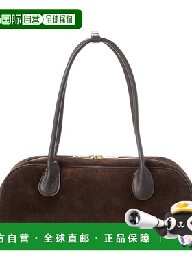 自营Persaman New York Leather Shoulder Bag - brown 美国奥莱