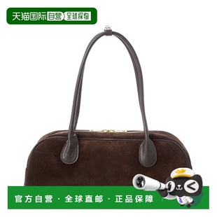 自营Persaman New York Leather Shoulder Bag - brown 美国奥莱